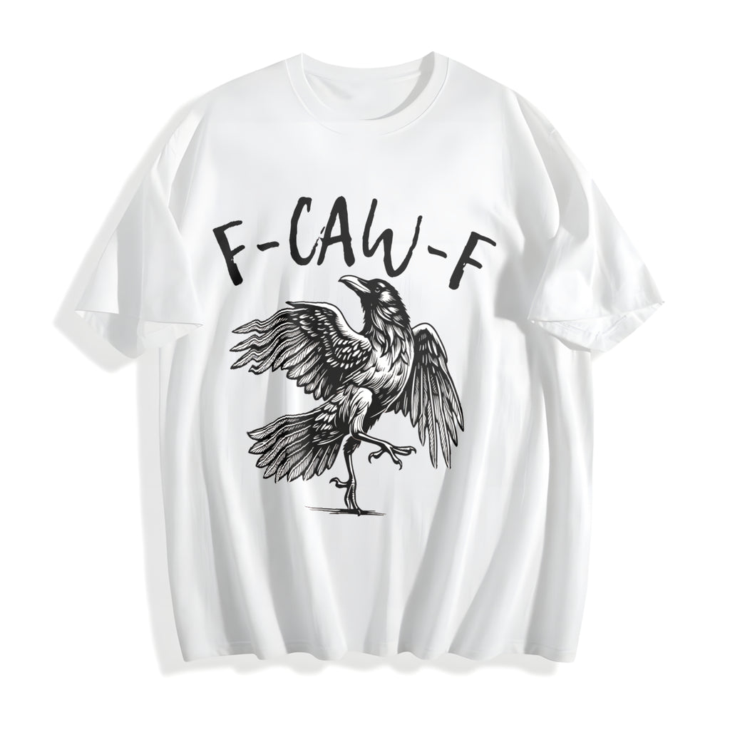 F-caw-f Cotton T-Shirt - product view