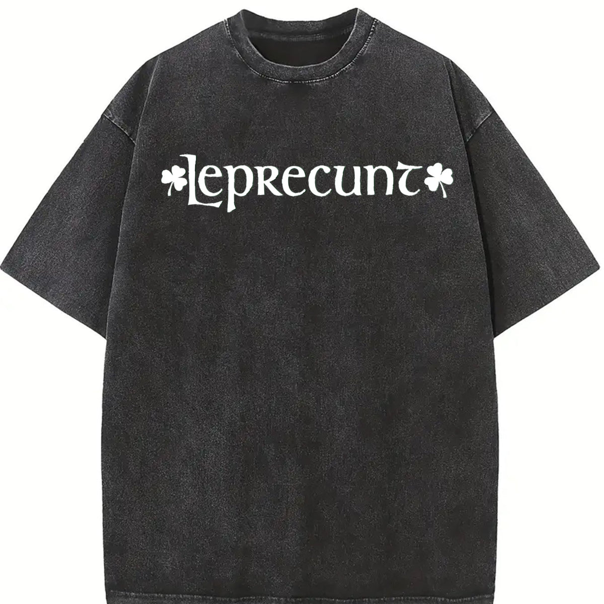 Leprecunt Women's Baby Tee - LEPRECUNT St. Patrick's Day Women's Baby Tee - Leprecunt Shirt, Funny Irish Graphic Tee for Women