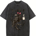 Comfort Colors Funny Crow Shirt, F-Caw-F T-Shirt, Raven Lover Gift, Black Bird Shirt,Black Crow Moonlit Raven Tshirt,Sassy Raven Lover Gift