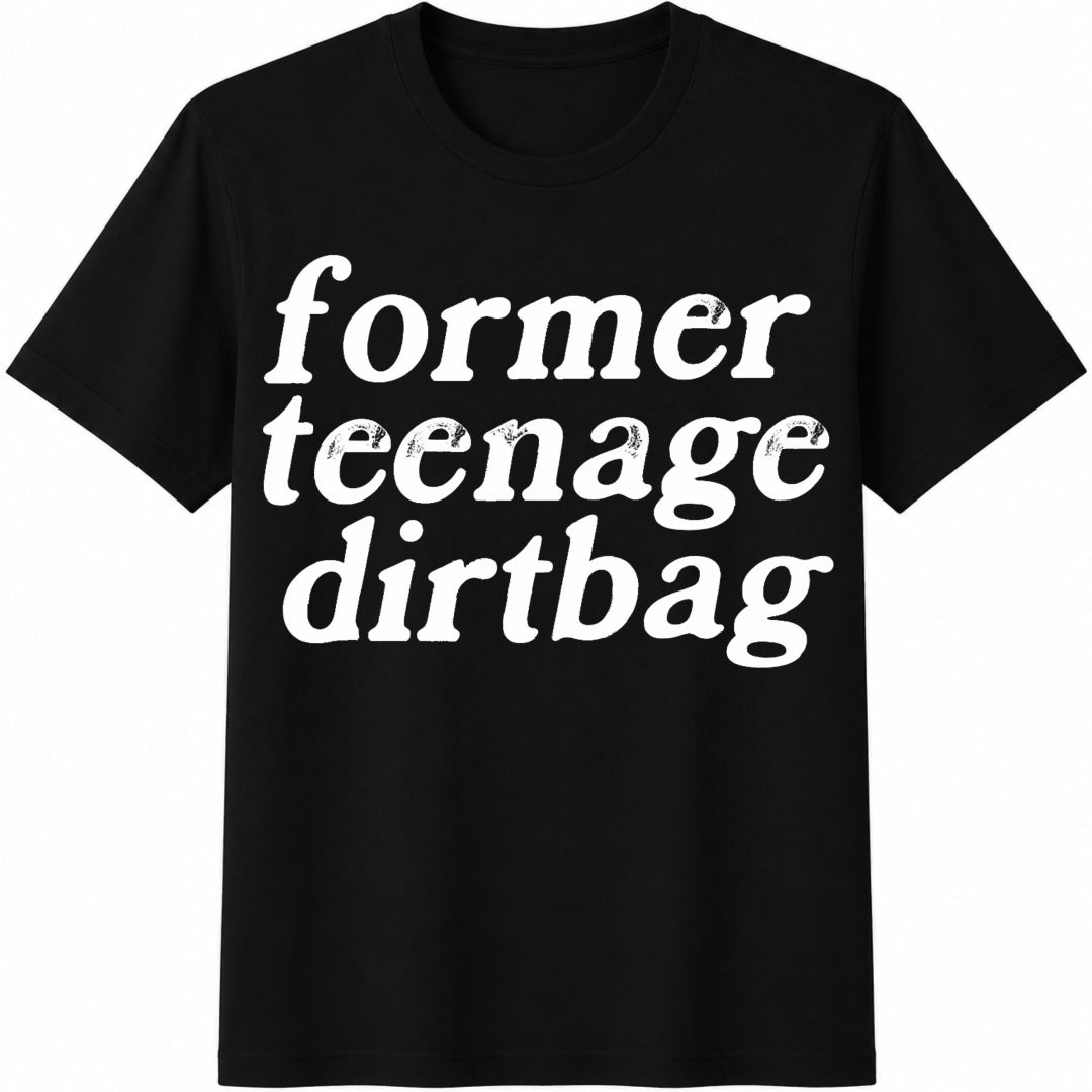 Elder Emo Mom Cotton T-Shirt - Black