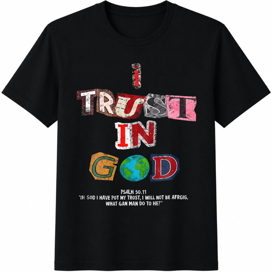 Tween Girl Cotten Clothes Cotton T-Shirt - Black