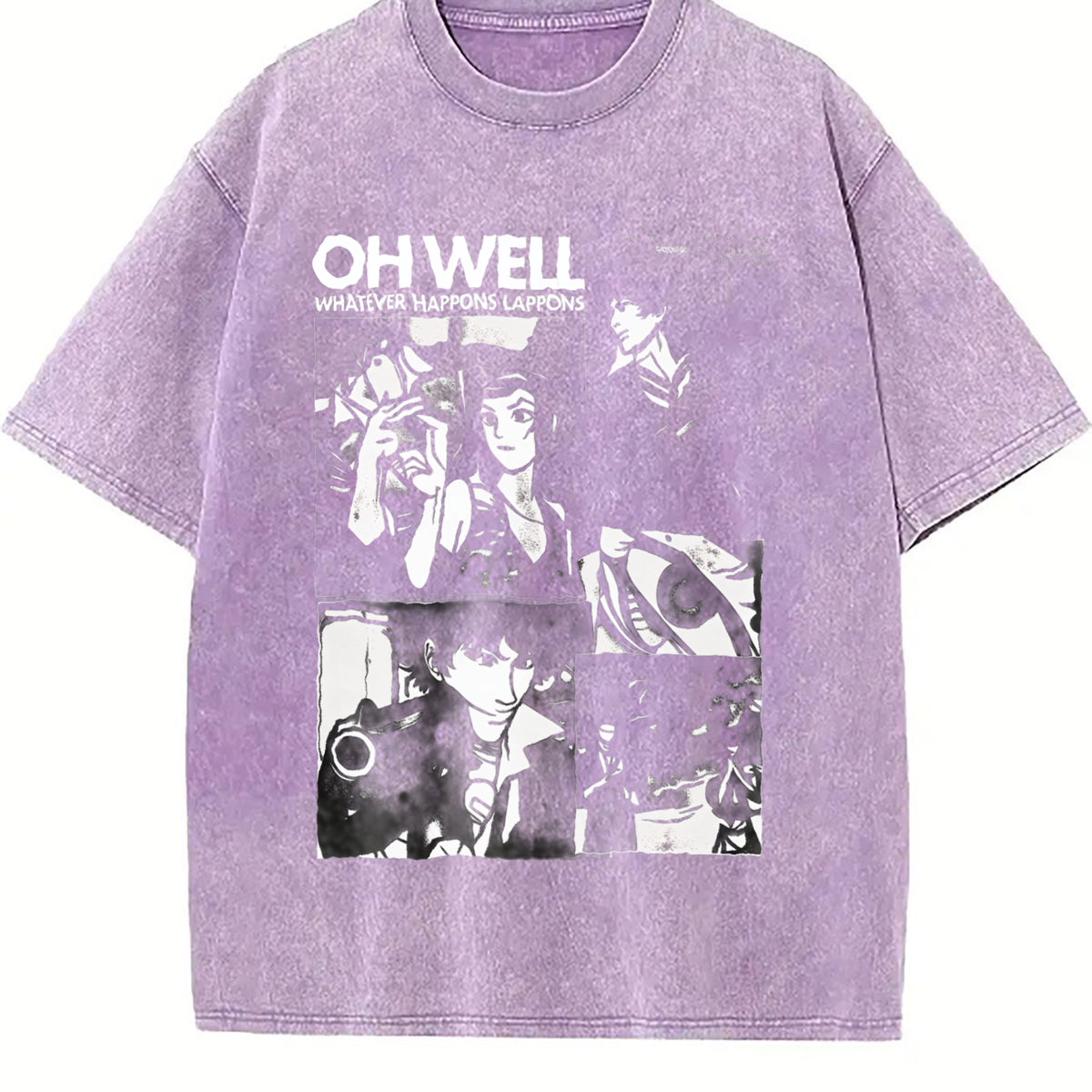 Cowboy Bebop Vintage Washed T-Shirt - product view