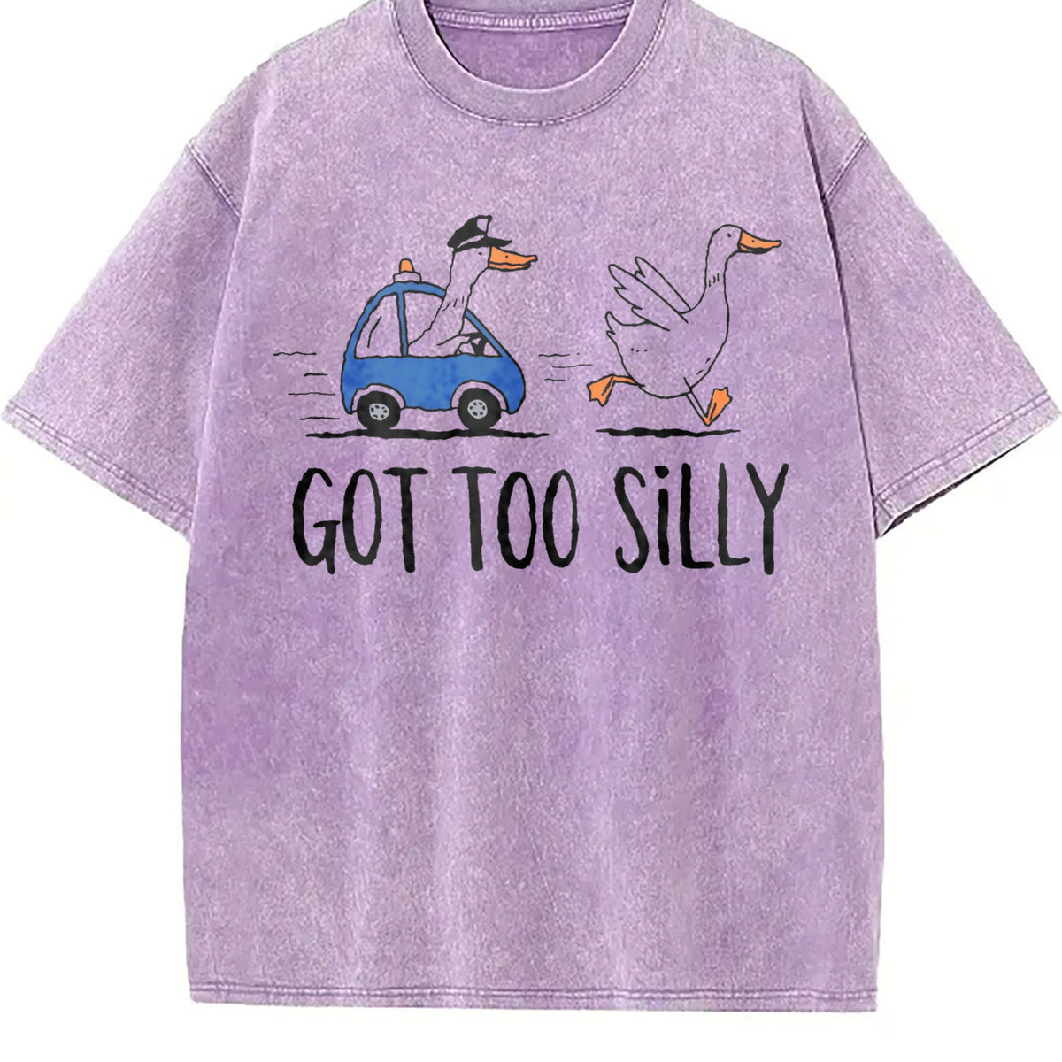 Got Too Silly Goose Matching Father & Son Vintage Washed T-Shirt - product view