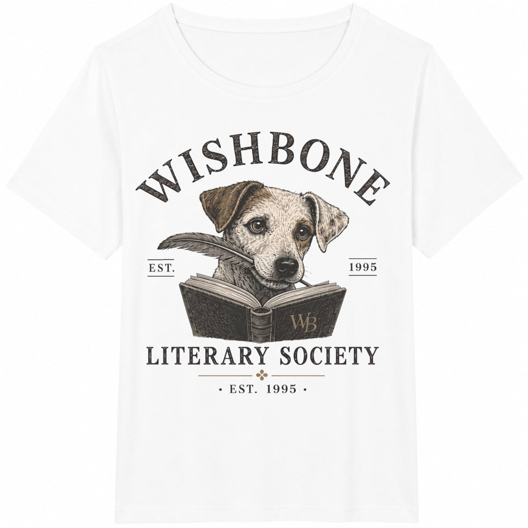 Wishbone Dog Cotton T-Shirt - product view