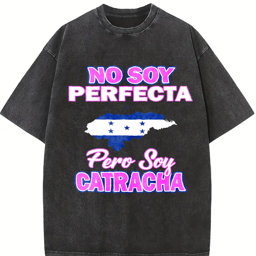 100% Cotton Unisex Shirts Catrachas Honduras Flag Shirts Honduras T-Shirt Casual Top