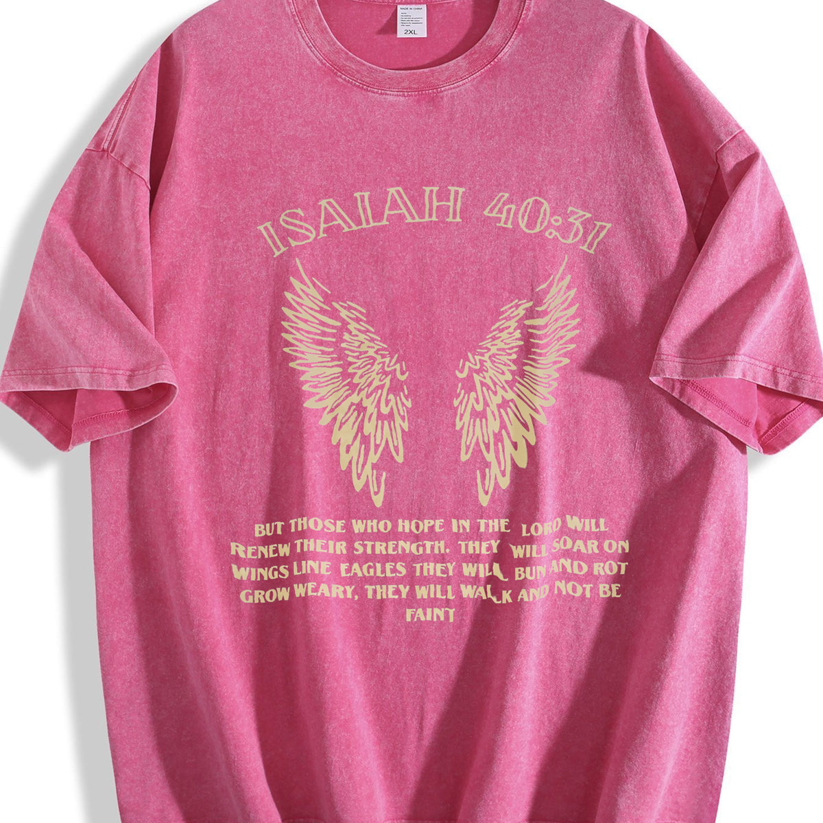 Faith Over Fear Vintage Washed T-Shirt - product view