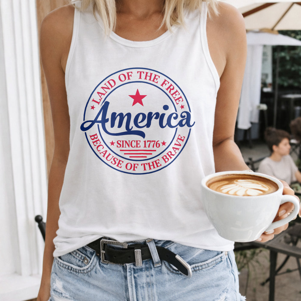 Memorial Day Women's Tank Top - product view