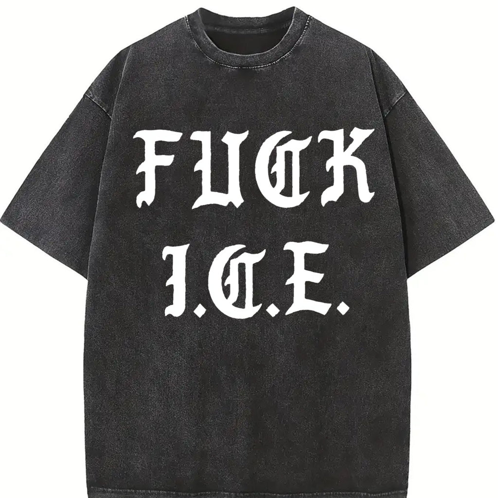 Old English T-Shirt, Funny Political Shirts, Pro Immigration Tshirt, Anti-ICE Shirt, Anti-Trump Tee, Social Justice Shirt
