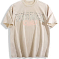 Tired Moms Club Vintage Washed T-Shirt - Beige