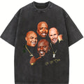 Charles Barkley Shaq Ernie Johnson And Kenny Smith TNT Crew The Last Dance Custom Graphic Tee Basketball Crewneck Cotton Classic Menswear