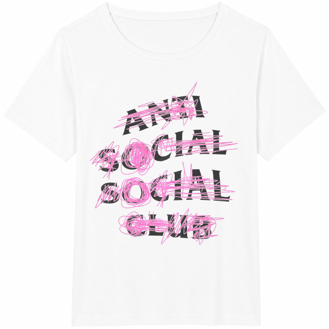 Anti Social Club Cotton T-Shirt - product view