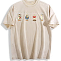 Reading Vintage Washed T-Shirt - Beige