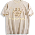 Dog Mama Vintage Washed T-Shirt - Beige