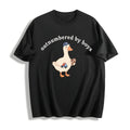 Boy Mom Cotton T-Shirt - Black