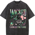 Wicked 2 Sided Shirt, Wizard Movie Fan Shirt, Wicked Changed For Good TShirt, Wicked The Musical Double Sided Tee