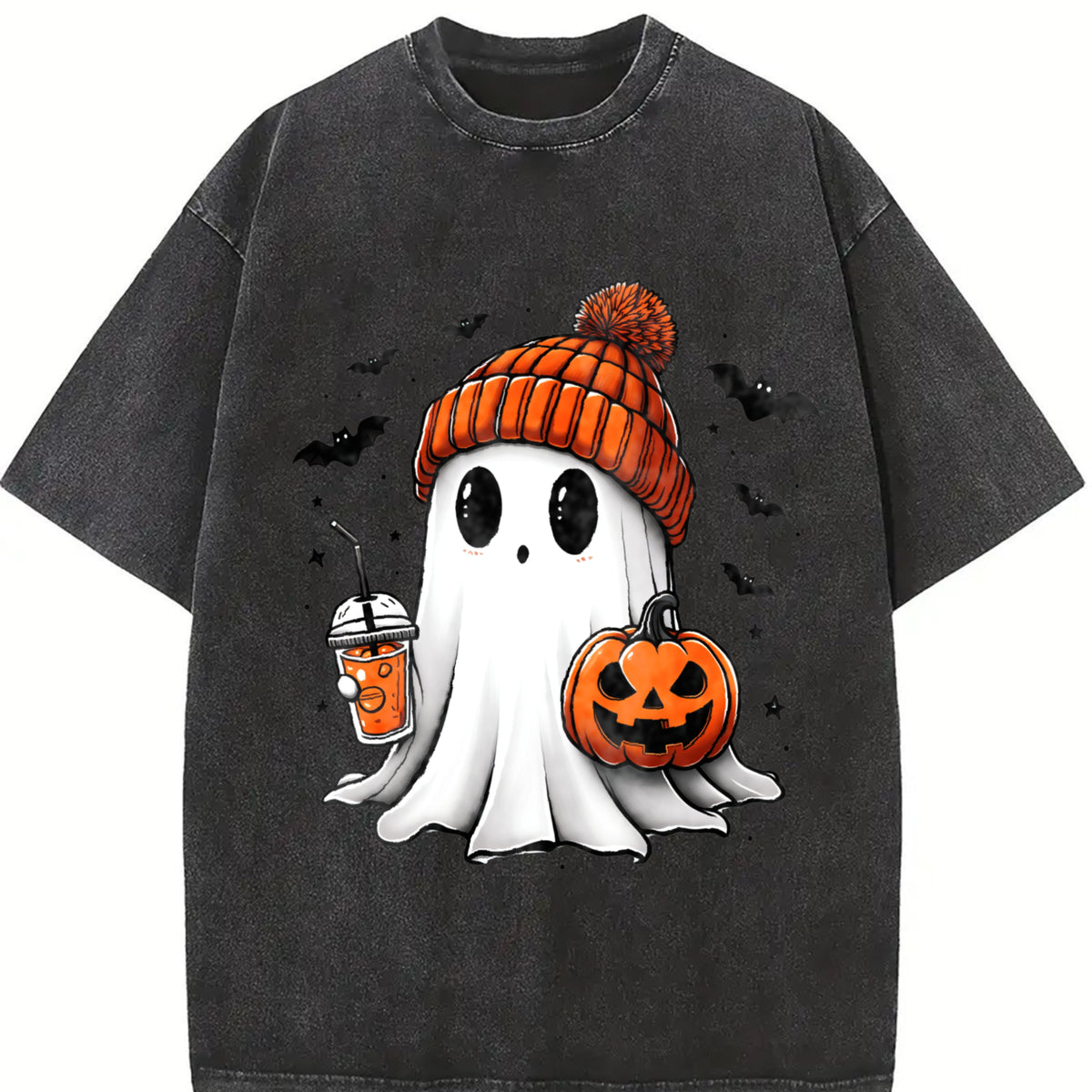 Halloween Ghost Comfort Colors Shirt, Cute Ghost Shirt, Womens Halloween Shirt, Cute Fall Shirt, Spooky Season Shirt, Gift For Halloween