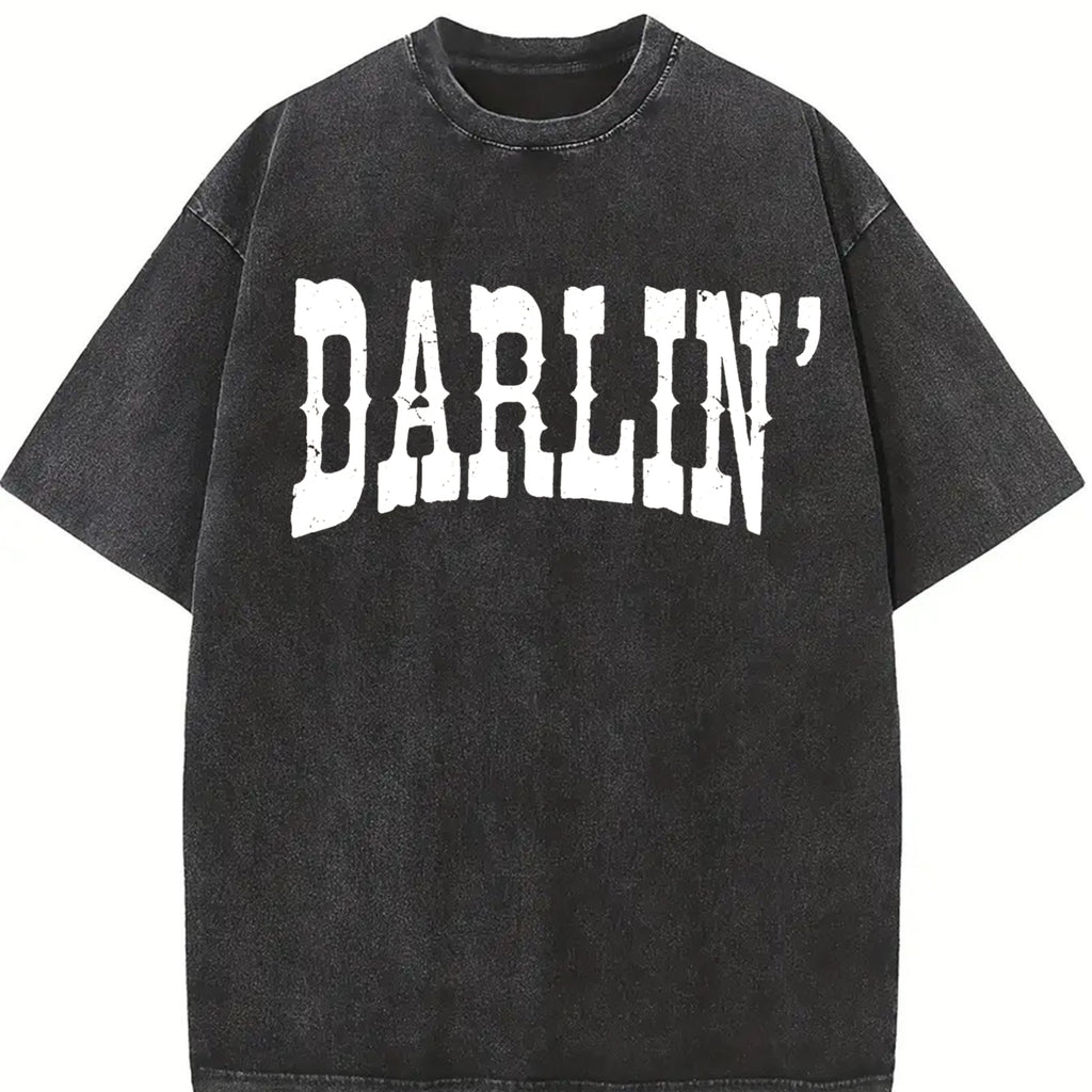 Comfort Colors Darlin' Shirt, Western Shirt, Southern Shirt, Country Girl Gift, Concert Tee, Texas Women Shirt, Cozy Comfy Tee