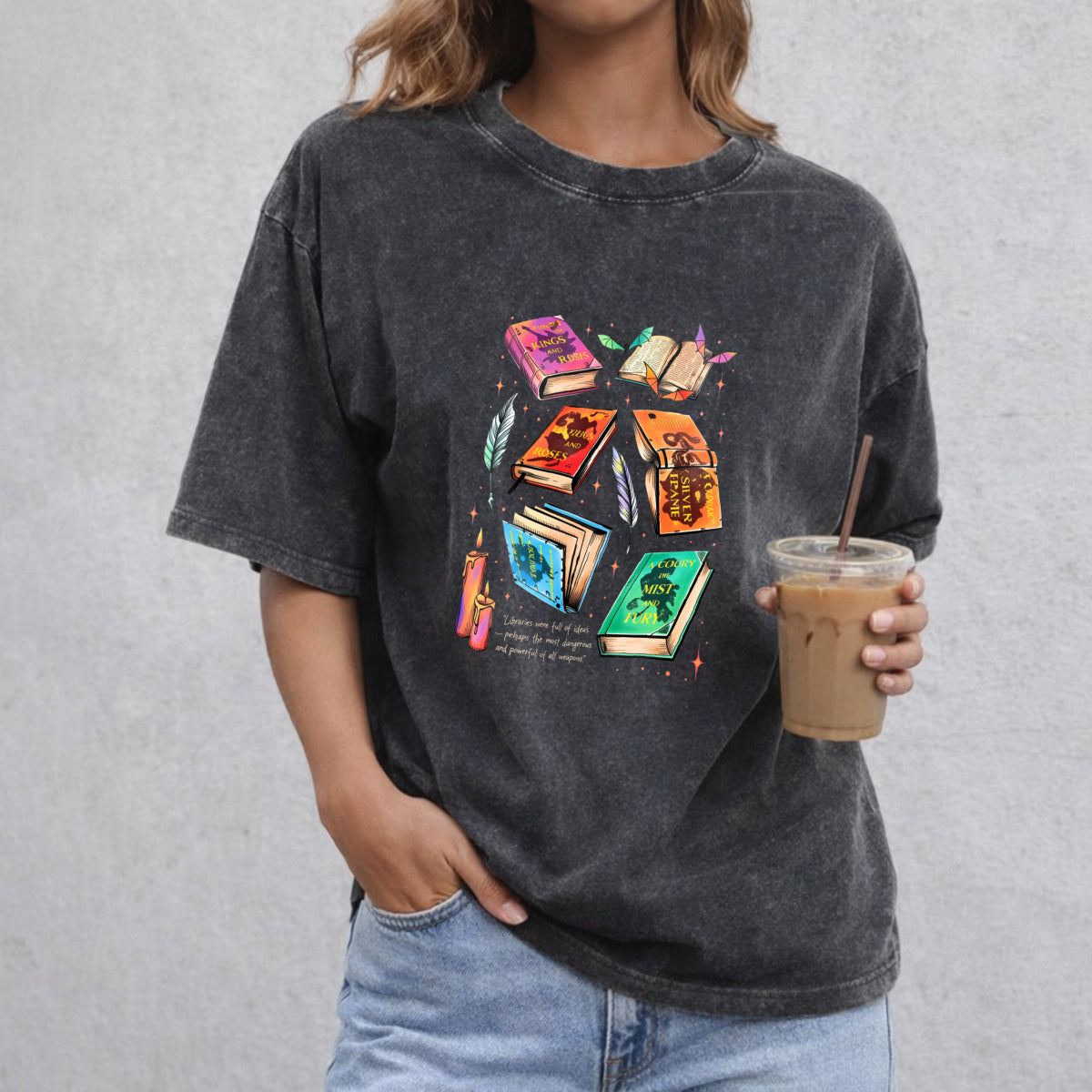 Fan Of ACOTAR Series Comfort Colors Shirt, The Bat Boys Shirt, Velaris Book Lover T Shirt, SJM Inspired Tee, Gift For Bookish, Book Lover Gift