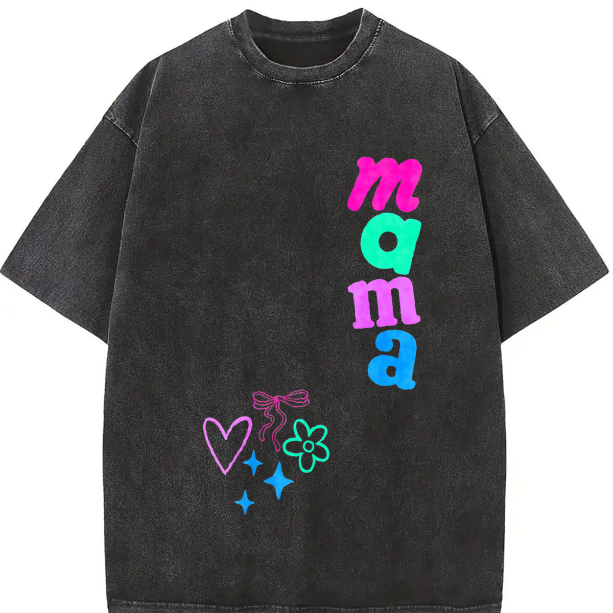 Dopamine Graffiti T-Shirt - Soft fabric, ideal for casual wear, a versatile design for dopamine lovers.