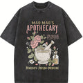 Cute Apothecary Poisons Vintage Washed Graphic Tee Unisex Heavyweight Soft Cotton T-Shirt, Kawaii T-Shirts, Japanese Graphic Tees, Anime Shirt, Apothecary Diaries, Mao Mao Fabric Menswear