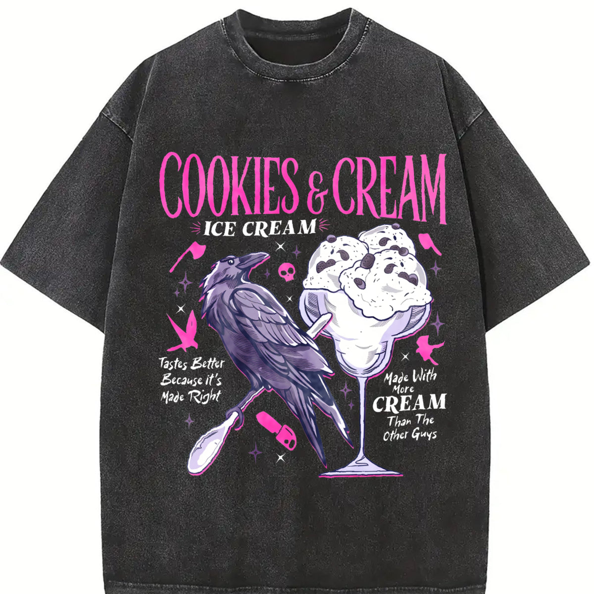 Butcher Blackbird Dark Romance Comfort Colors Shirt, Cookie & Cream Ice Cream T Shirt, Brynne Inspired Book Shirt, Gift For Book Lover