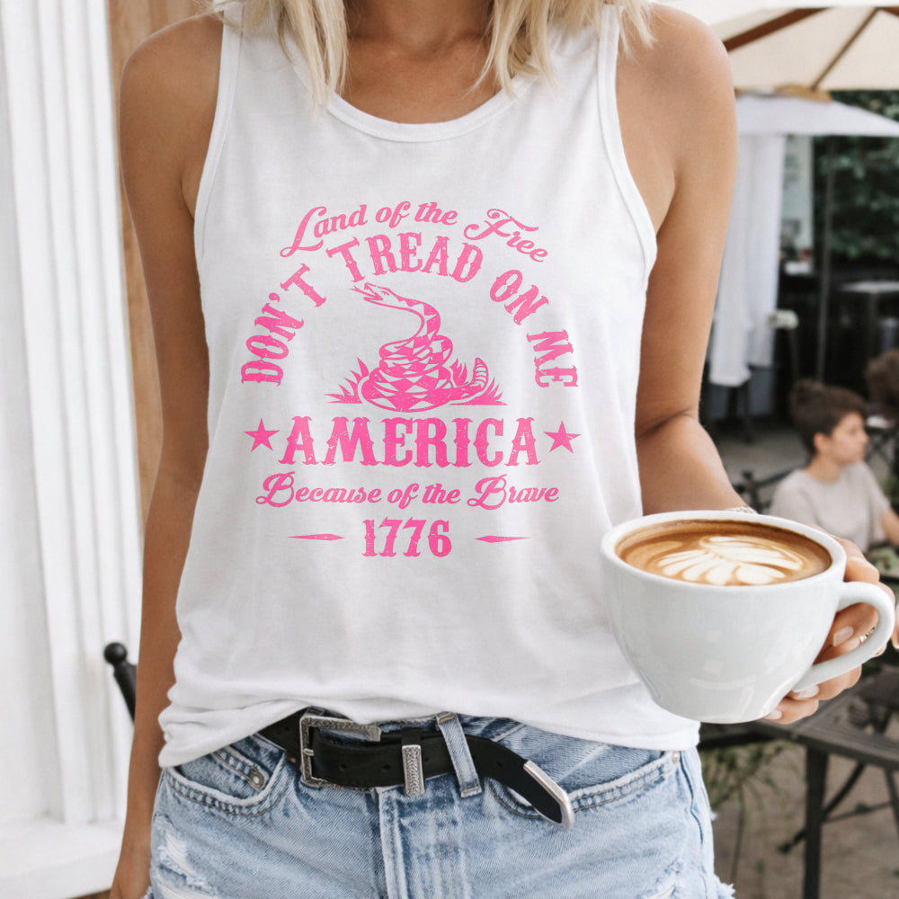 Patriotic 1776 Women's Tank Top - product view