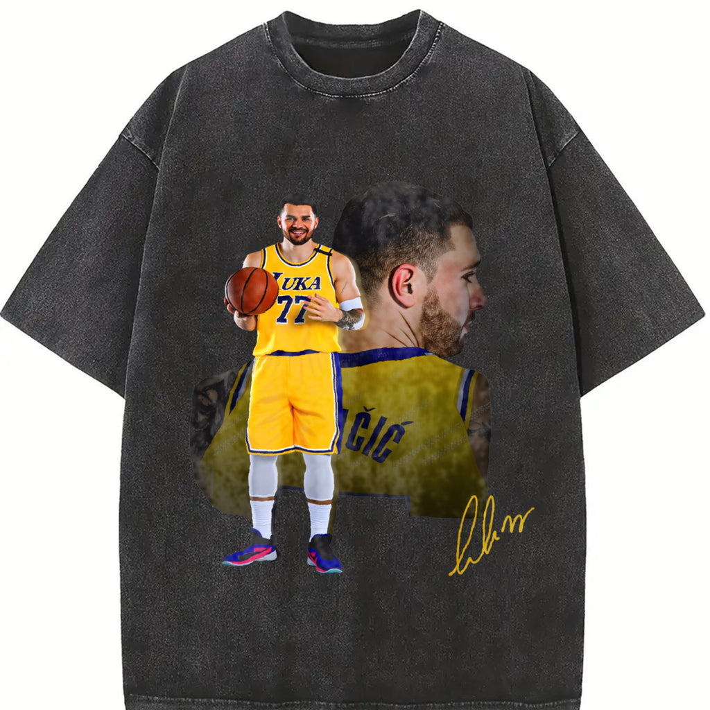 Luka the Don Welcome To Los Angeles T-Shirt LA Basketball Custom Graphic Tee