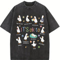 It’s Ok To Be Different Autism Goose Shirt, Autism Acceptance Comfort Colors Shirt, Special Education Teacher Tee, Neurodiversity Shirt