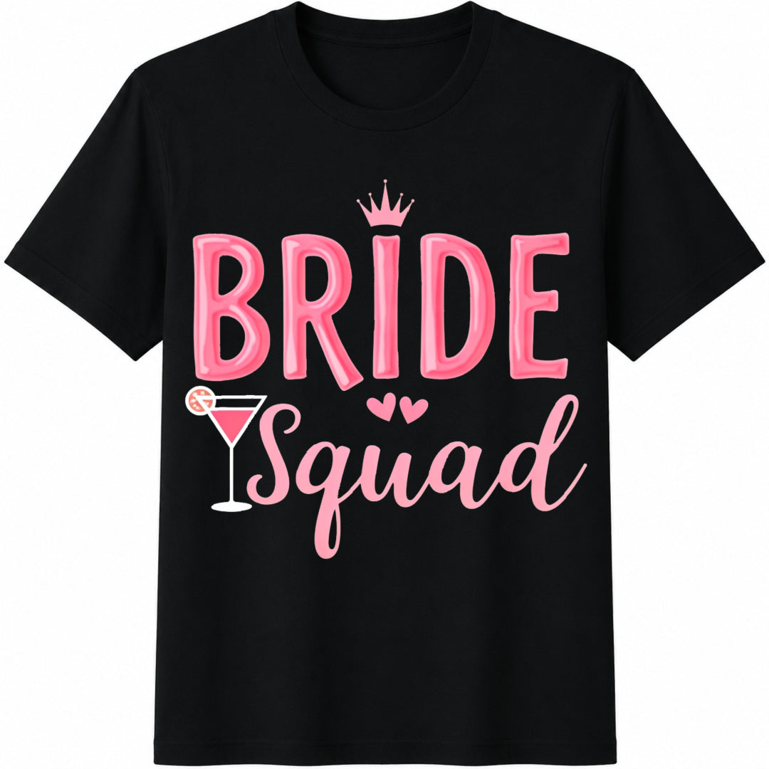 Quad Cotton T-Shirt - Black