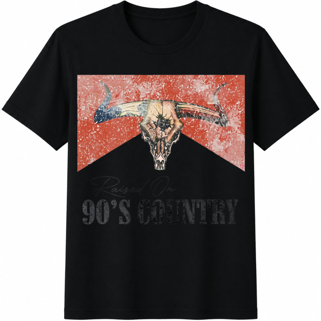 Born To Roam Cotton T-Shirt - Black