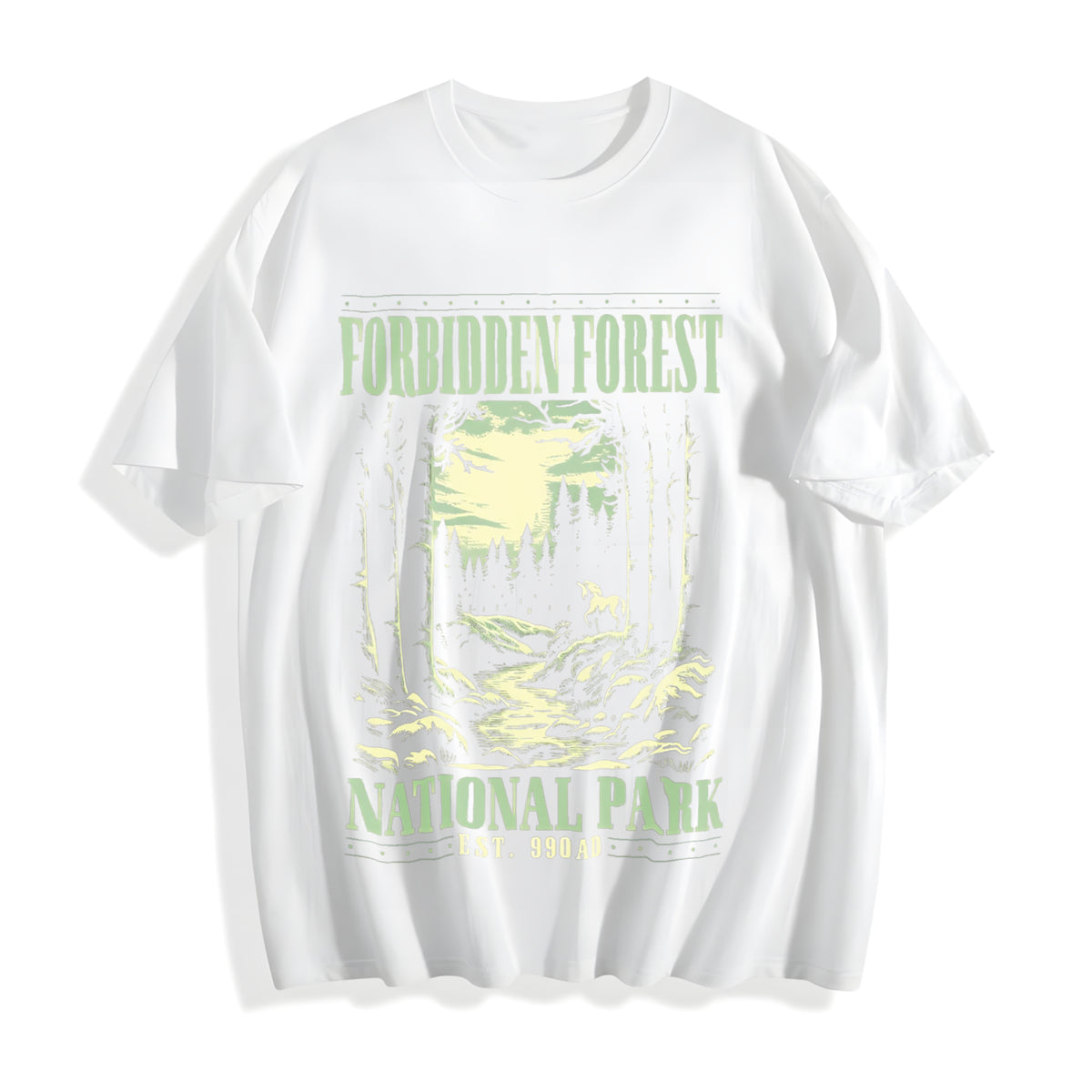 Forbidden Forest Cotton T-Shirt - product view