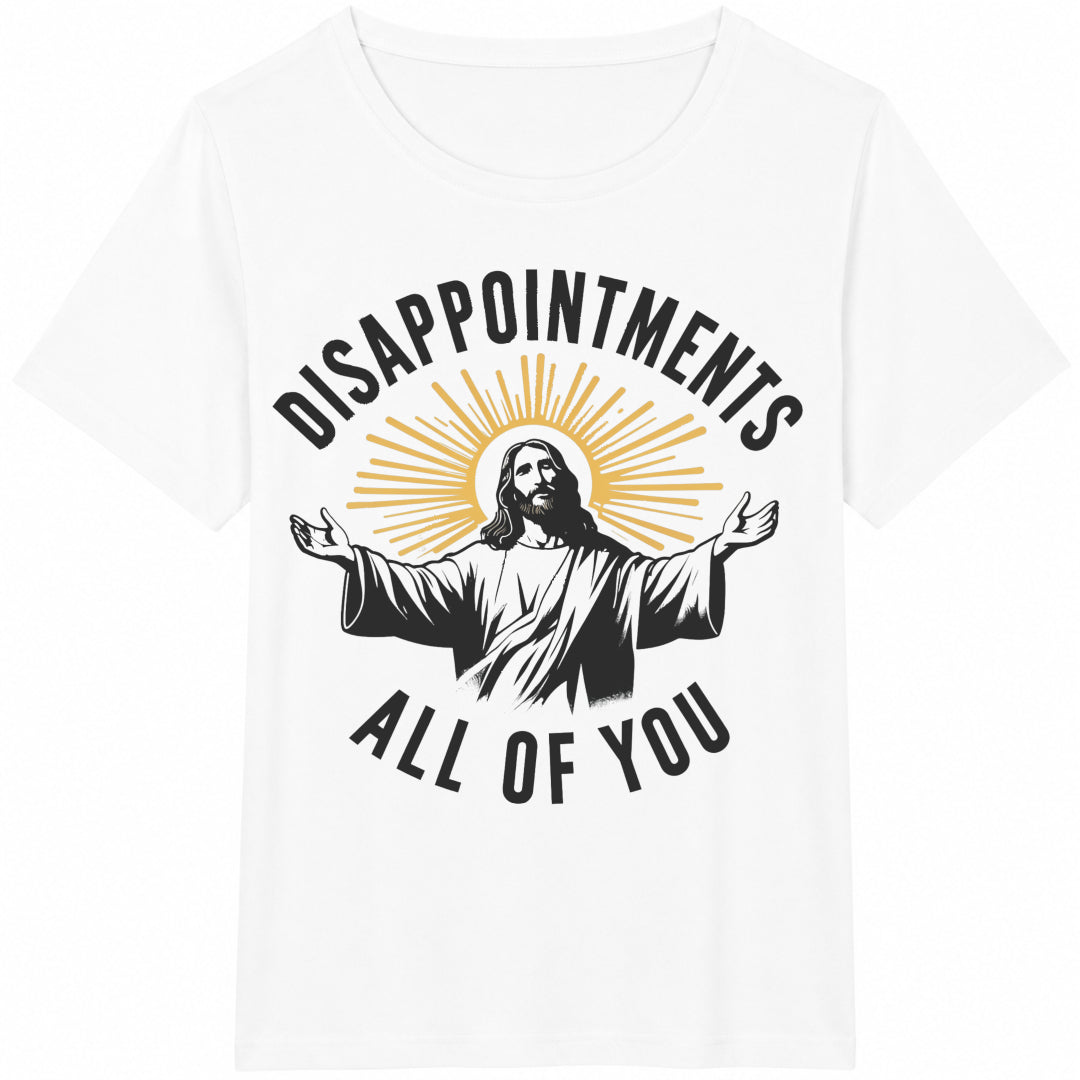 Funny Jesus Cotton T-Shirt - product view