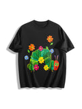 Eat The Rich Cotton T-Shirt - Black