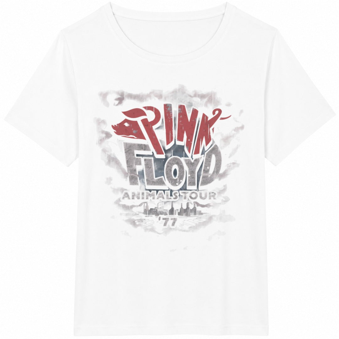Animals Dark Side Of Moon Rock Tour Vntg Cotton T-Shirt - product view