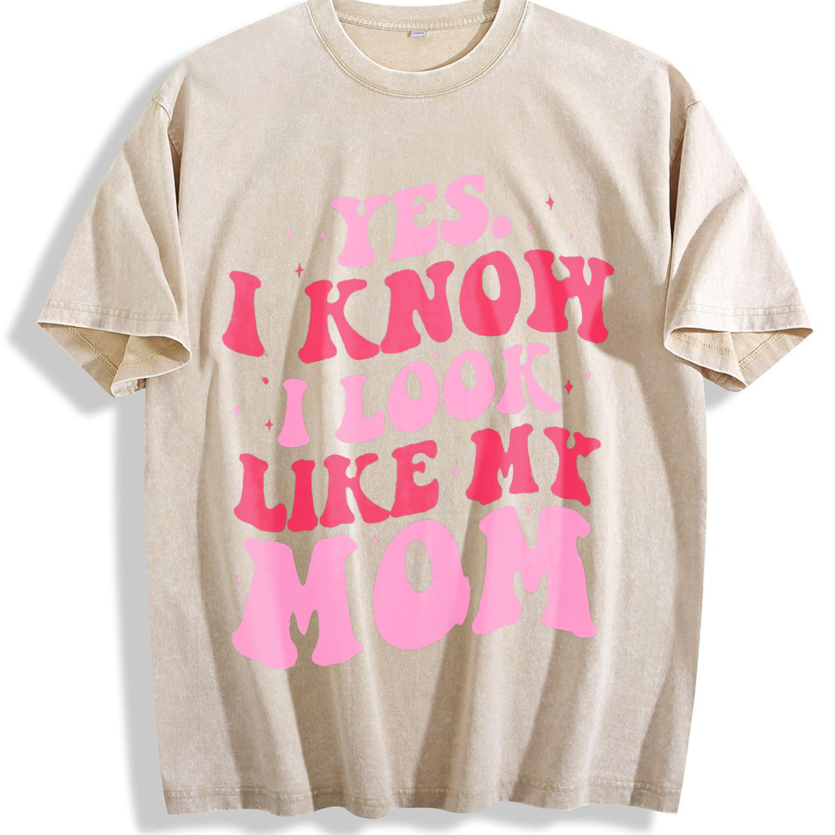 Indeed Vintage Washed T-Shirt - Beige