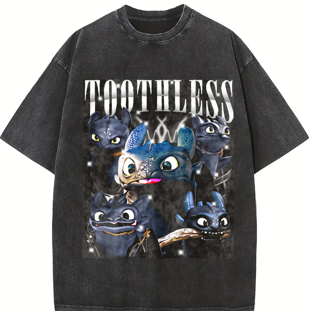 Limited Comfort Colors Toothless T-Shirt, How to Train Your Dragon Est 2010 Bootleg Fan Tee T-Shirt, Gift For Women and Man Unisex T-Shirt