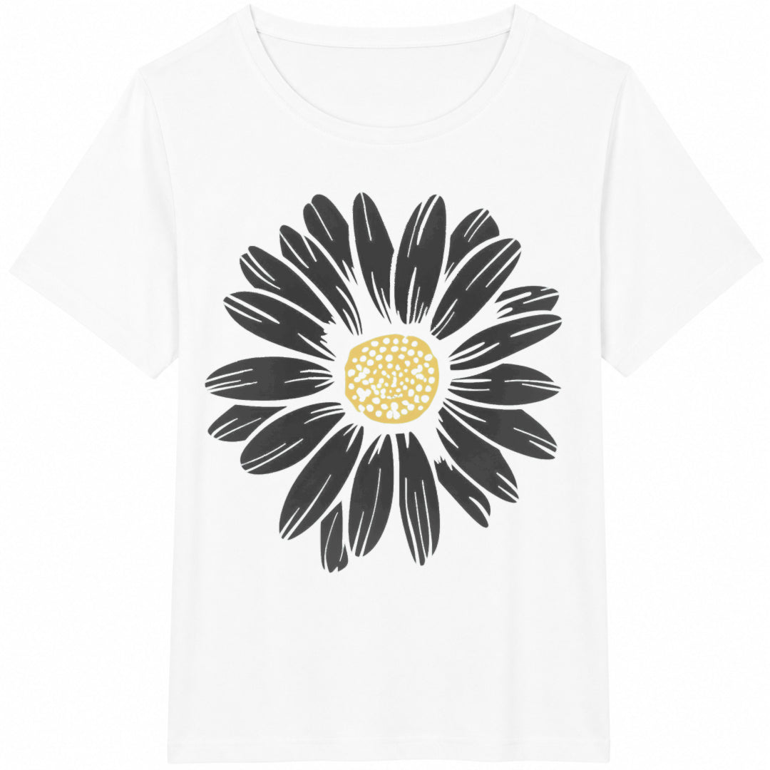1-piece-- Daisy Cotton T-Shirt - product view