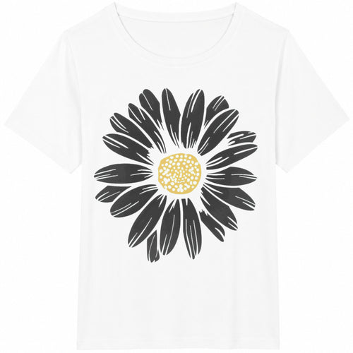 1-piece-- Daisy Cotton T-Shirt - product view