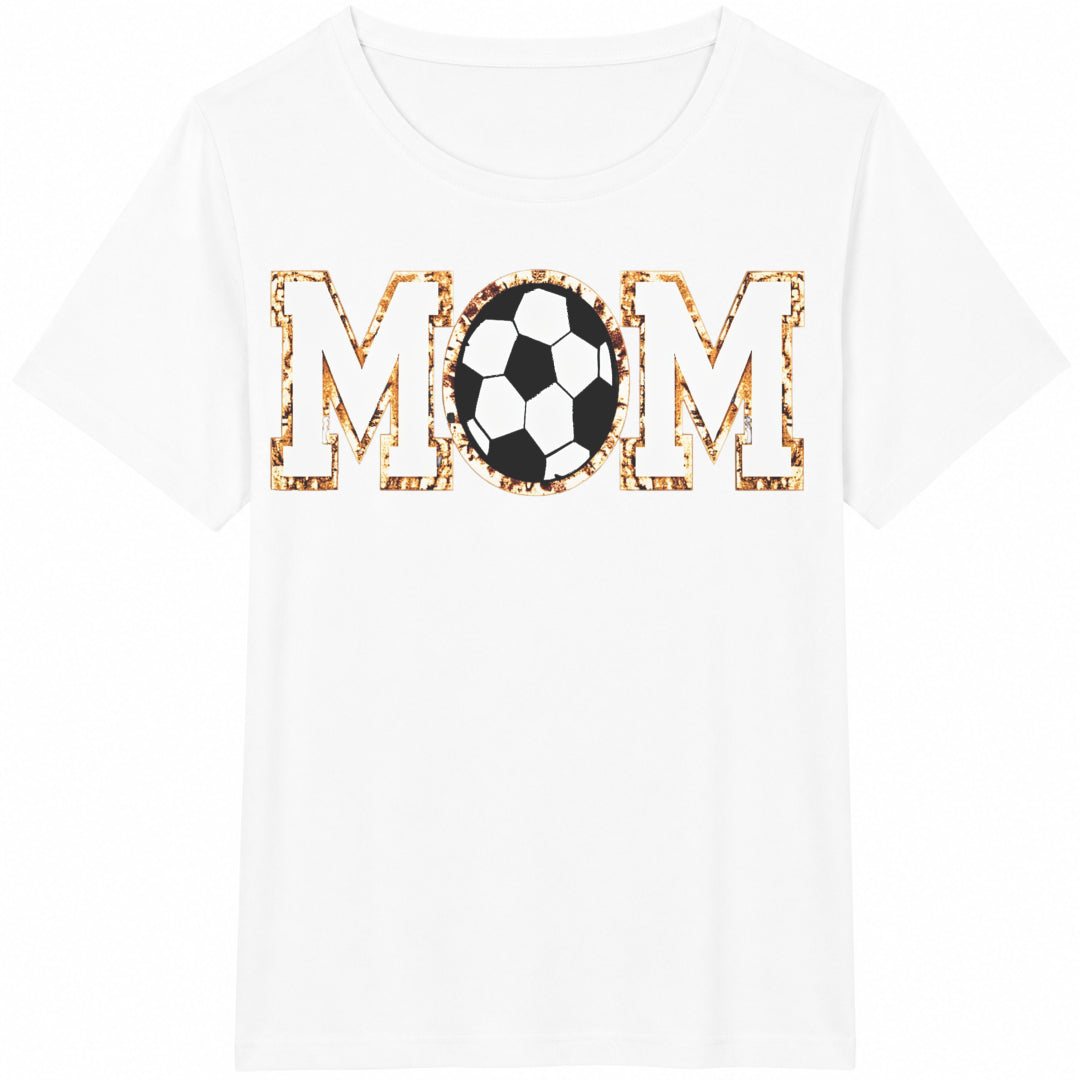 Y2K Mom Day - Soccer Cotton T-Shirt - product view