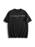 Onyx Storm Cotton T-Shirt - Black