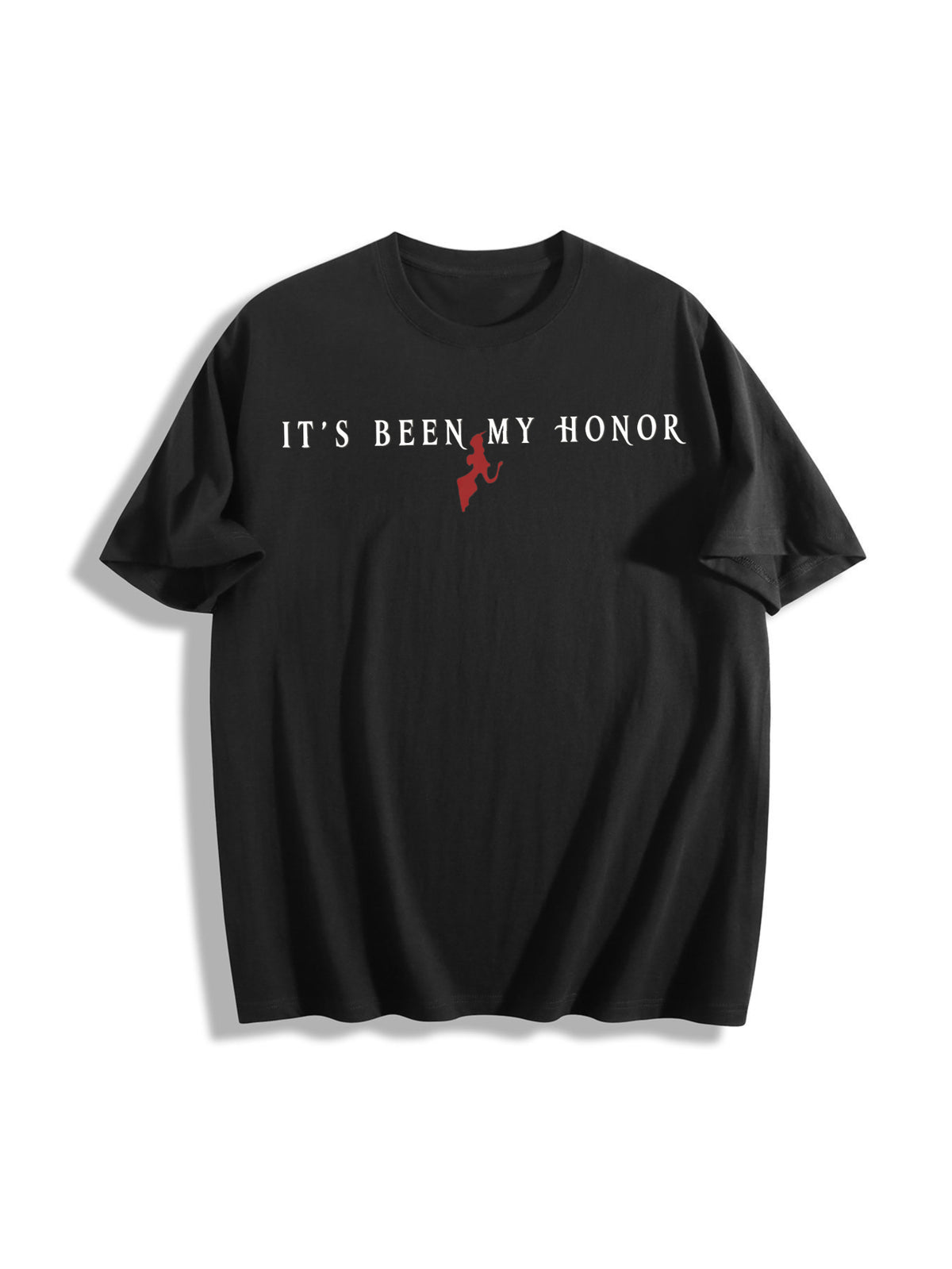 Onyx Storm Cotton T-Shirt - Black