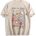 Moderately Vintage Washed T-Shirt - Beige