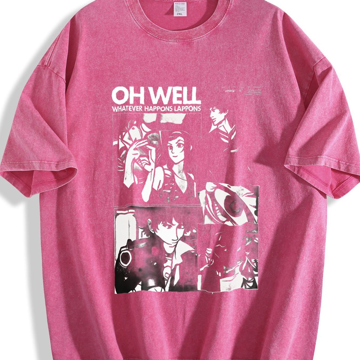 Cowboy Bebop Vintage Washed T-Shirt - product view