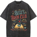 Vintage Belle's Book Club Tshirt, Retro Tale as old as time Shirt, Belle Princess Tee, Book Lover Gift For Her Shirt