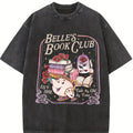 Belle's Book Club Comfort Colors Shirt, Tale As Old As Time Belle’s Book Cafe Shirt, Belle Princess Book Tee, Book Lover Gift