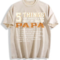 Father's Day Vintage Washed T-Shirt - Beige