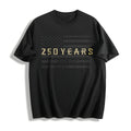 USA 250 Cotton T-Shirt - Black