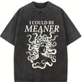 I Could Be Meaner Medusa Gorgon Shirt, Greek Mythology Sarcastic Outfit, Aesthetic Weirdcore Clothing, Adult Humor Gag TShirt