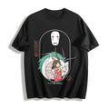 Spirited Away Cotton T-Shirt - Black