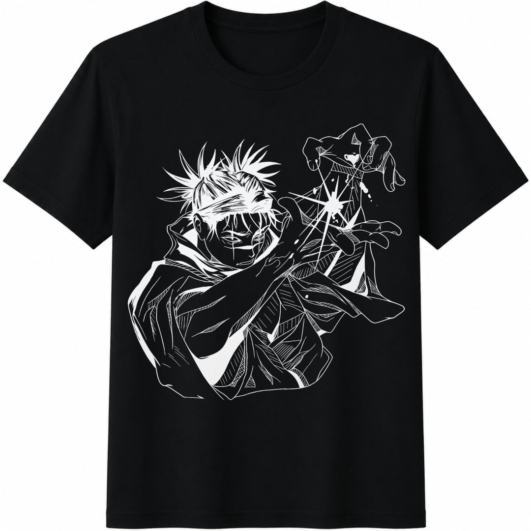 Choso Cotton T-Shirt - Black